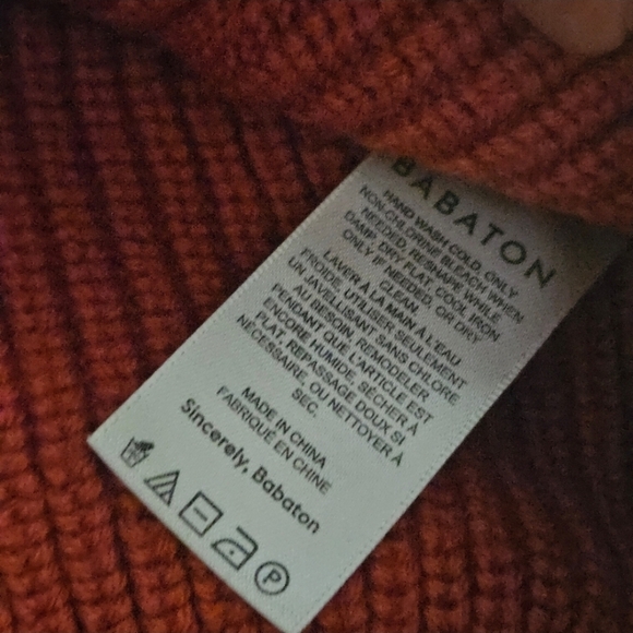 ARITZIA BABATON SEEK CABLE KNIT SWEATER WOMEN'S SIZE XS - Picture 10 of 11